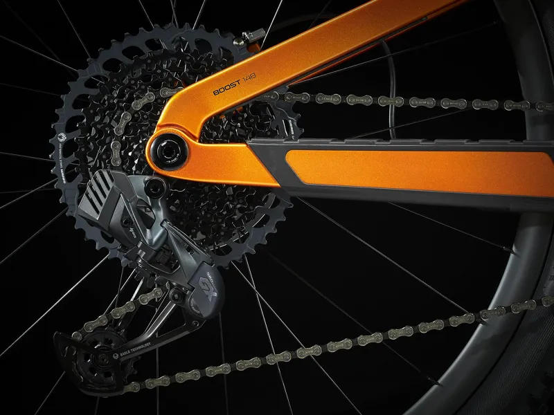 Trek Slash 9.8 GX AXS Full Suspensions Mountain Bike Orange-2